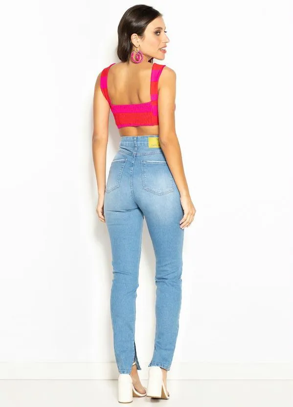 Colcci - Calça Jeans Stretch Azul 4