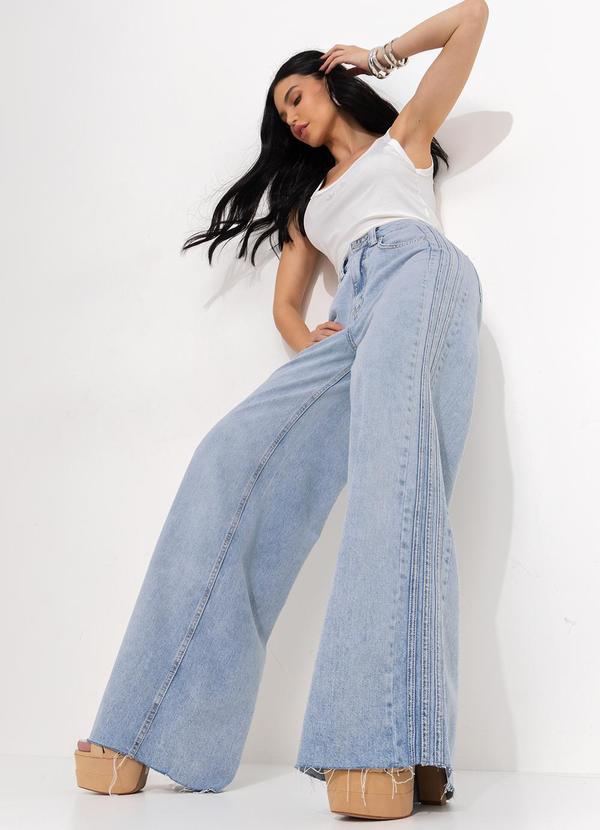 Forum Adidas - Calça Jeans Thais Azul 3