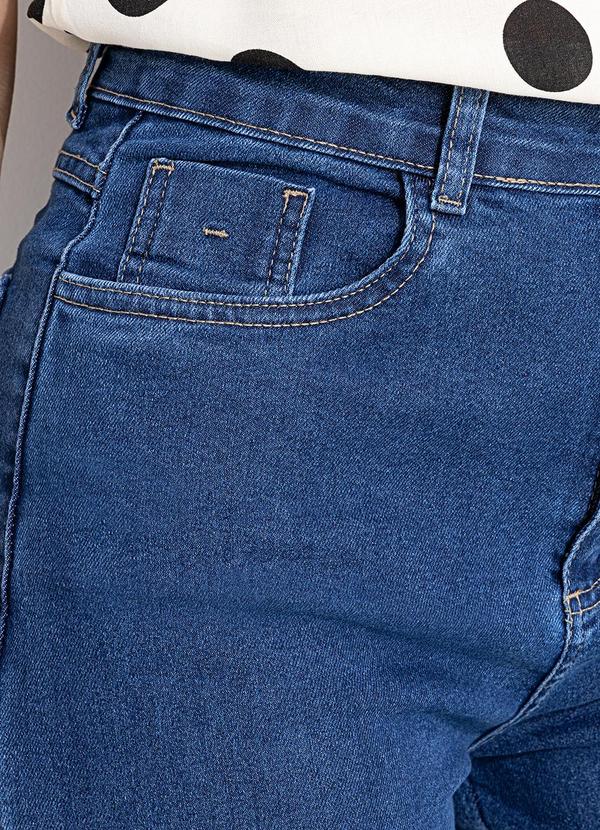 Sawary Jeans - Calça Jeans Wide Leg Azul 9