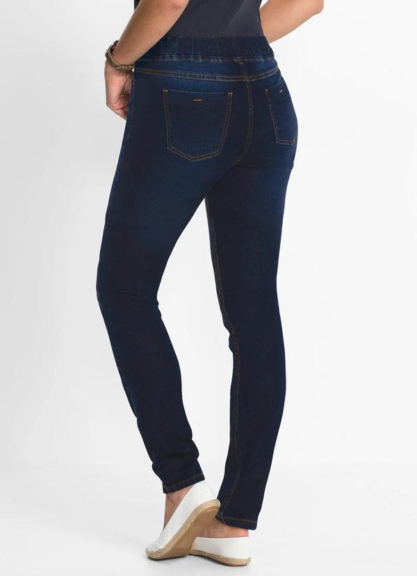 Outlet - Calça Jogging Azul Escuro 11