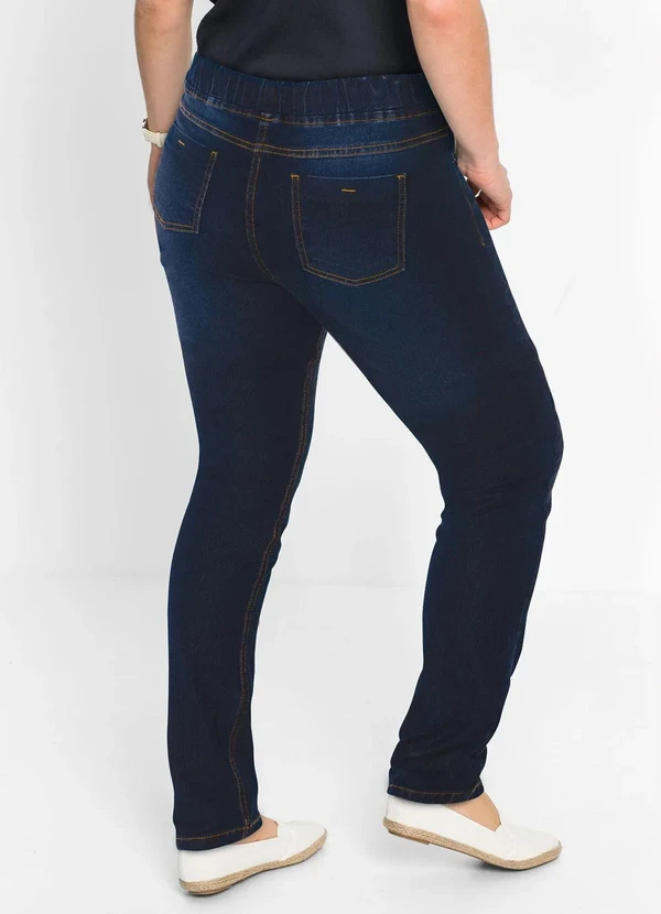 Queima Estoque - Calça Jogging Azul Escuro 3