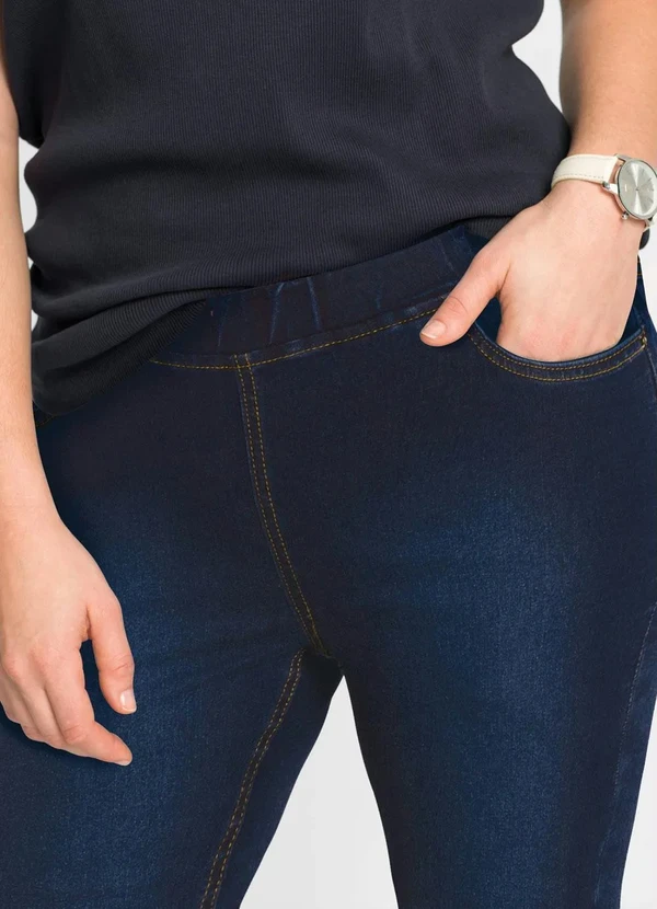 Queima Estoque - Calça Jogging Azul Escuro 2