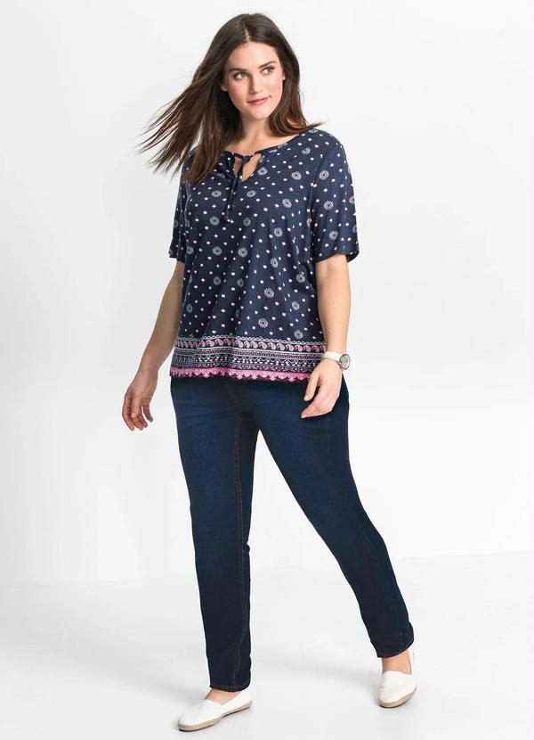 Outlet - Calça Jogging Azul Escuro 17