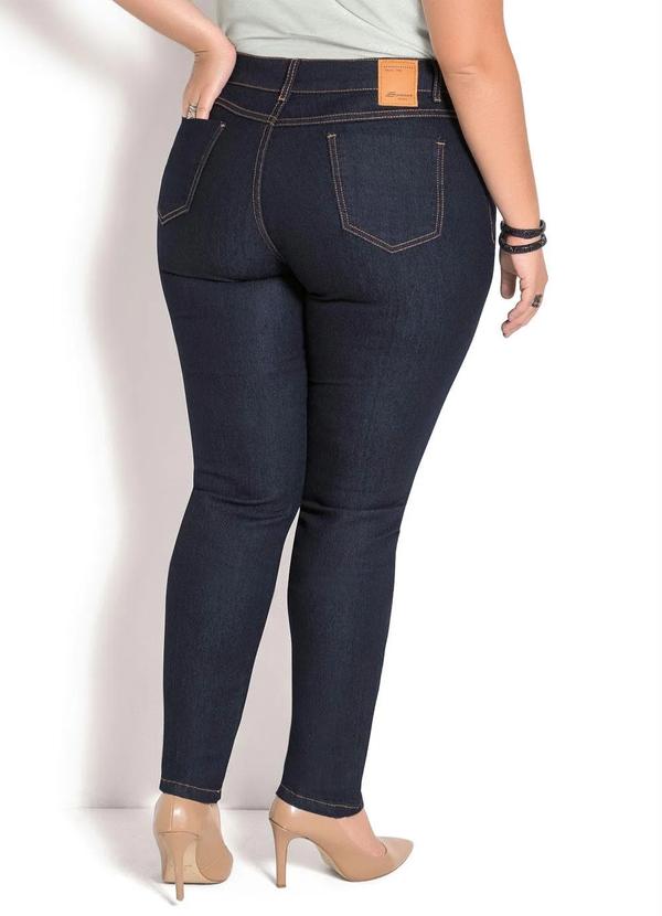 Sawary Jeans - Calça Legging Jeans Escuro Sawary Plus Size 2