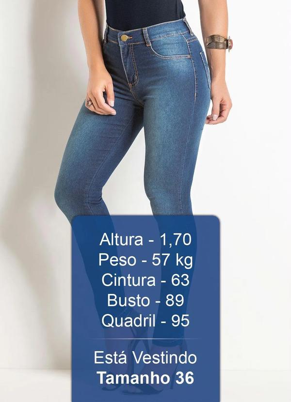 Sawary Jeans - Calça Legging Jeans Sawary com Elastano 3