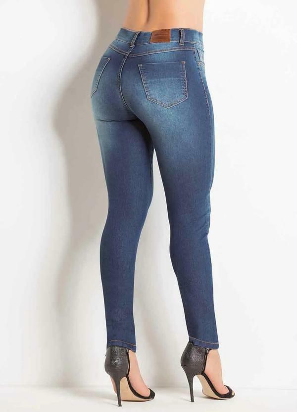 Sawary Jeans - Calça Legging Jeans Sawary com Elastano 7