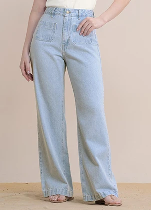 Angel - Calça Marine Jeans Claro - ANGEL