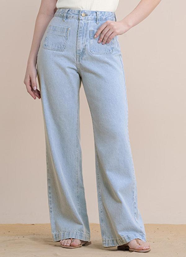 Angel - Calça Marine Jeans Claro