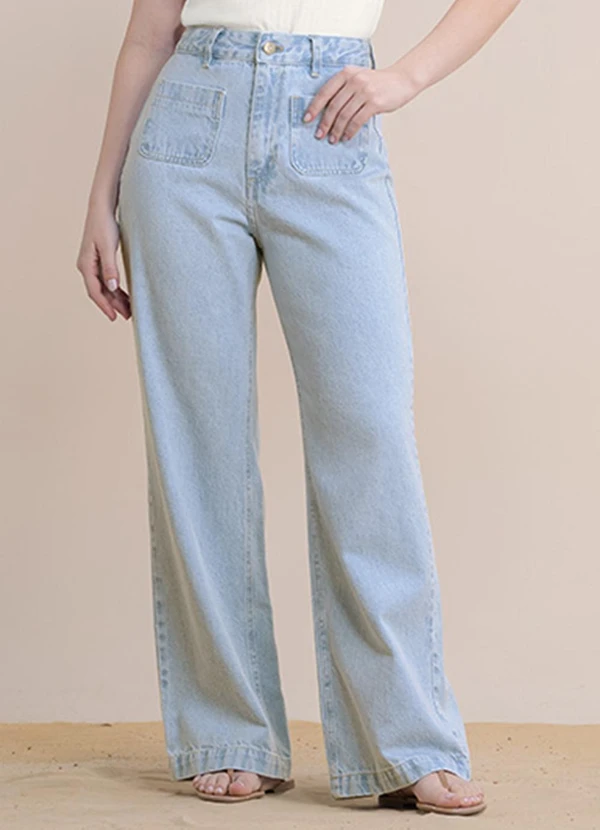Angel - Calça Marine Jeans Claro