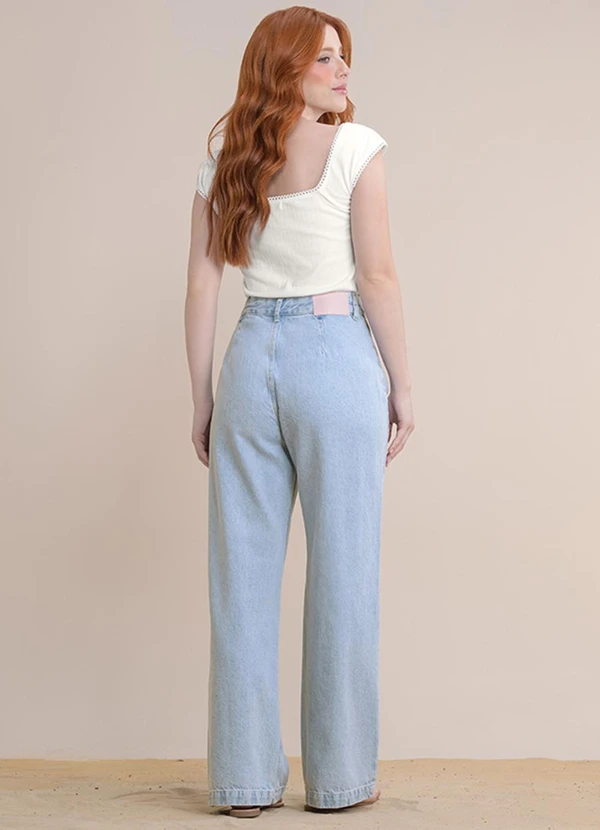 Angel - Calça Marine Jeans Claro 4