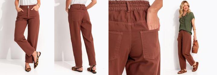 Cal�a Marrom em Sarja