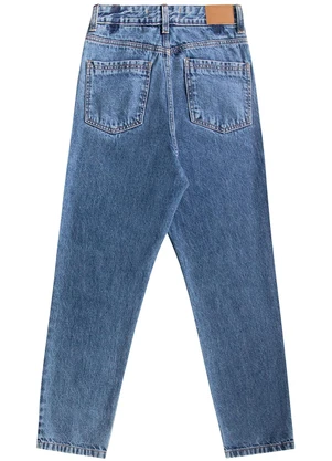 Angel - Calça Mom Denim Azul - ANGEL