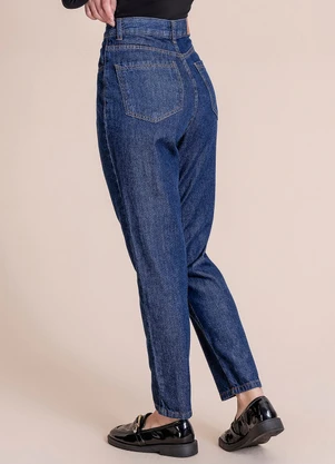Angel - Calça Mom Denim Azul - ANGEL