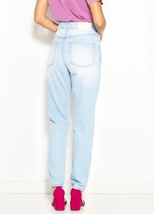 Colcci - Calça Mom Jeans Bruna Azul - COLCCI