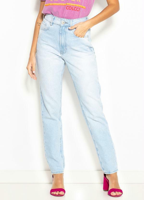 Colcci - Calça Mom Jeans Bruna Azul