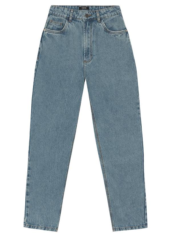 Enfim - Calça Mom Jeans Cintura Alta Azul Claro 3