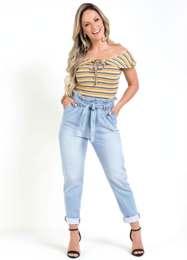 Sawary Jeans - Calça Mom Jeans Clara Clochard Sawary 4