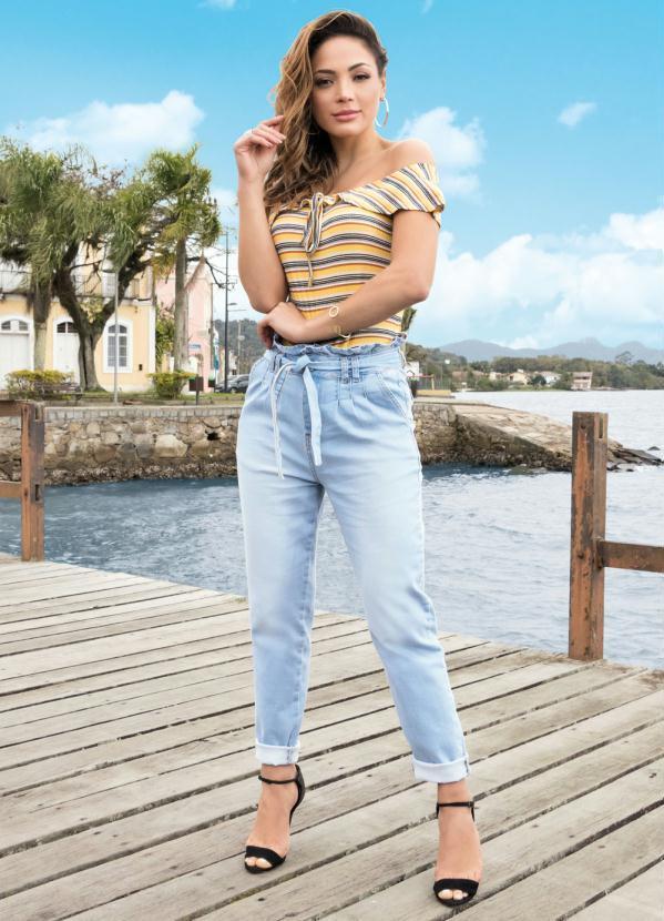 Sawary Jeans - Calça Mom Jeans Clara Clochard Sawary 8