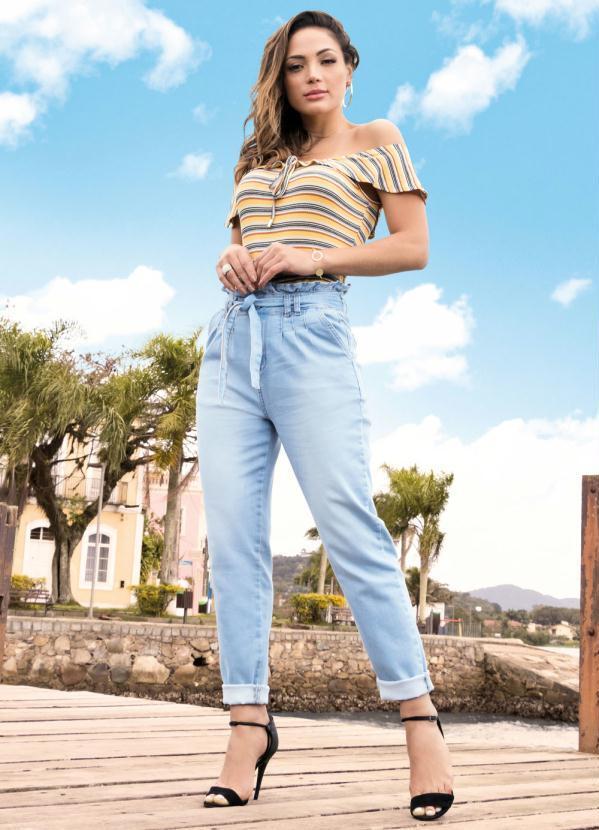 Sawary Jeans - Calça Mom Jeans Clara Clochard Sawary 9