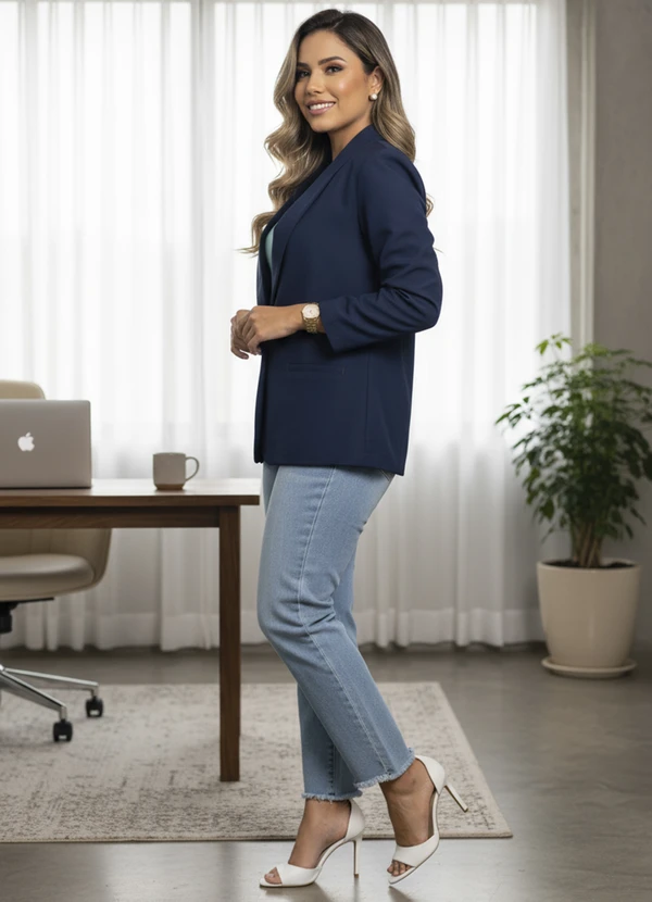 Sawary Jeans - Calça Mom Jeans Clara com Bolsos e Puídos Sawary 7