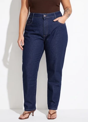 Sawary Jeans - Calça Mom Jeans Plus Size Azul - SAWARY JEANS