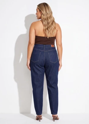 Sawary Jeans - Calça Mom Jeans Plus Size Azul - SAWARY JEANS