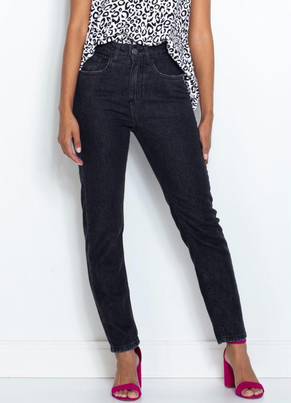Roupas Femininas Calca Mom Jeans Preta Calça Mom Jeans Preta Hering