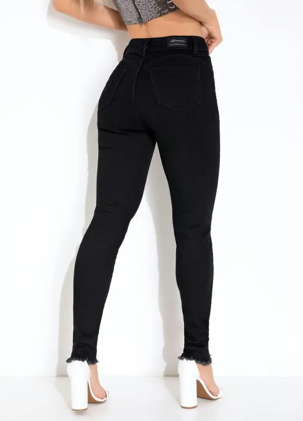 Sawary Jeans - Calça Preta Super Lipo Sawary 2