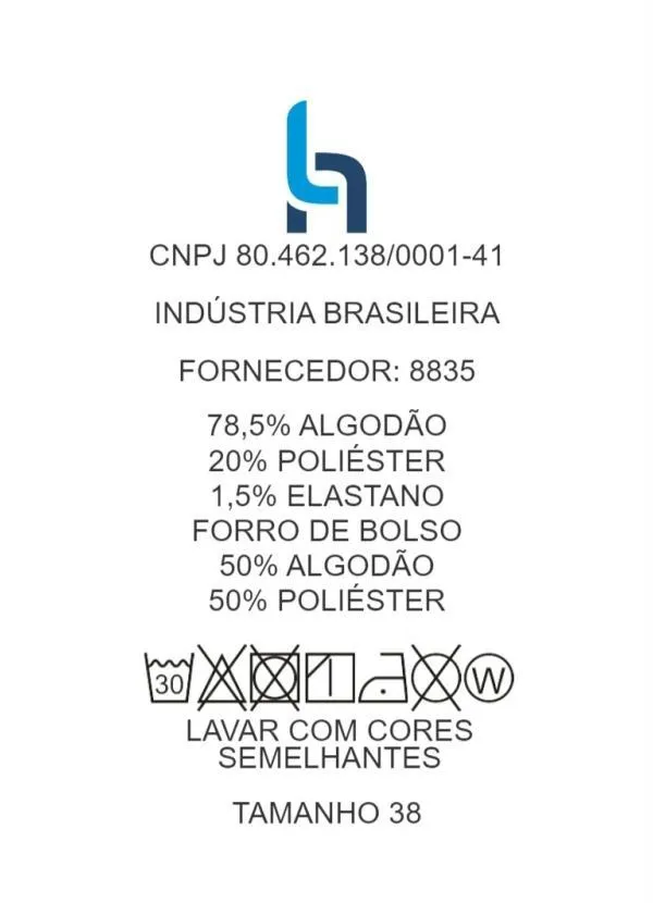 bonprix - Calça Preto em Jeans 3
