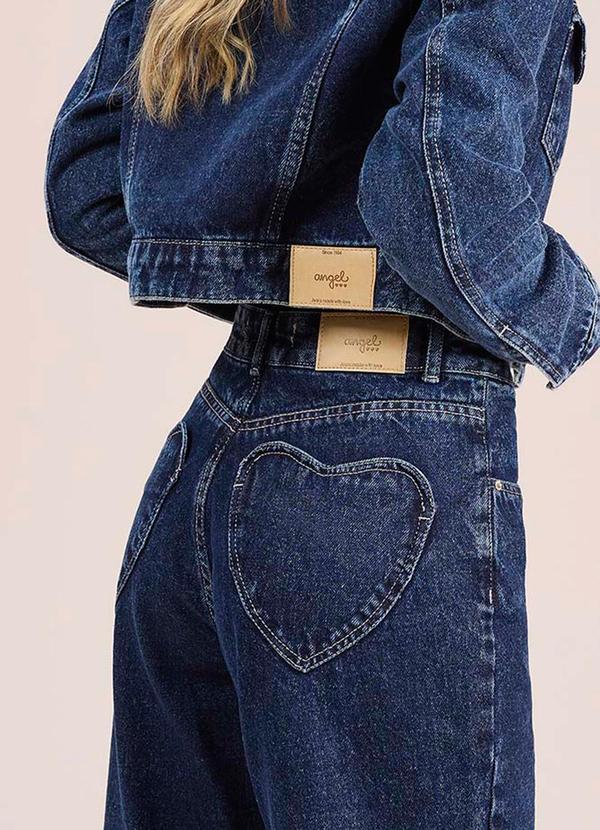 Angel - Calça Reta Denim Azul 2