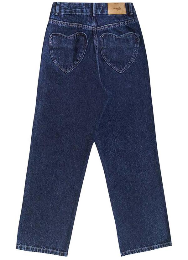 Angel - Calça Reta Denim Azul 4