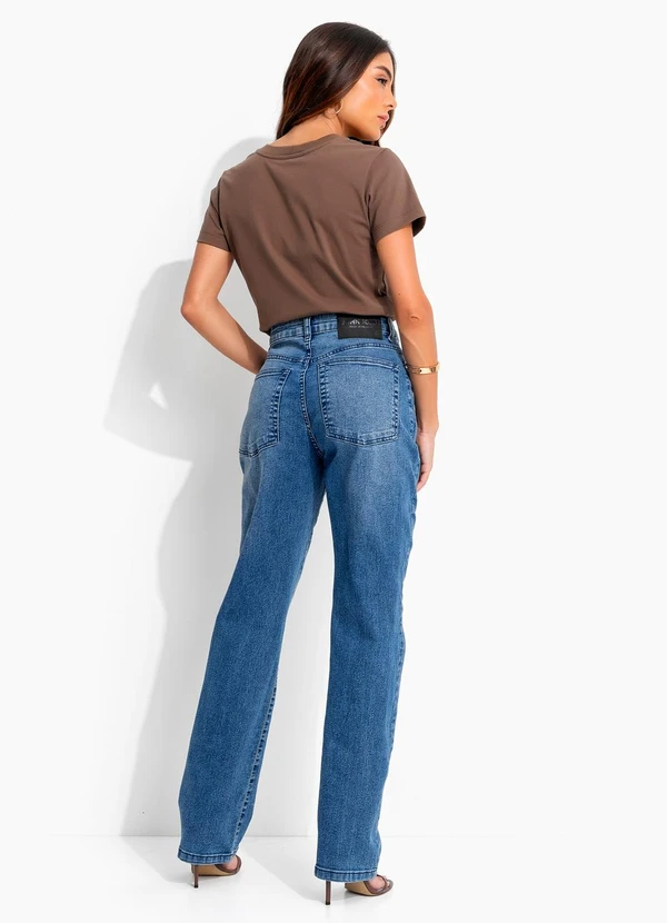 John John - Calça Reta Antuerpia Jj Azul 2