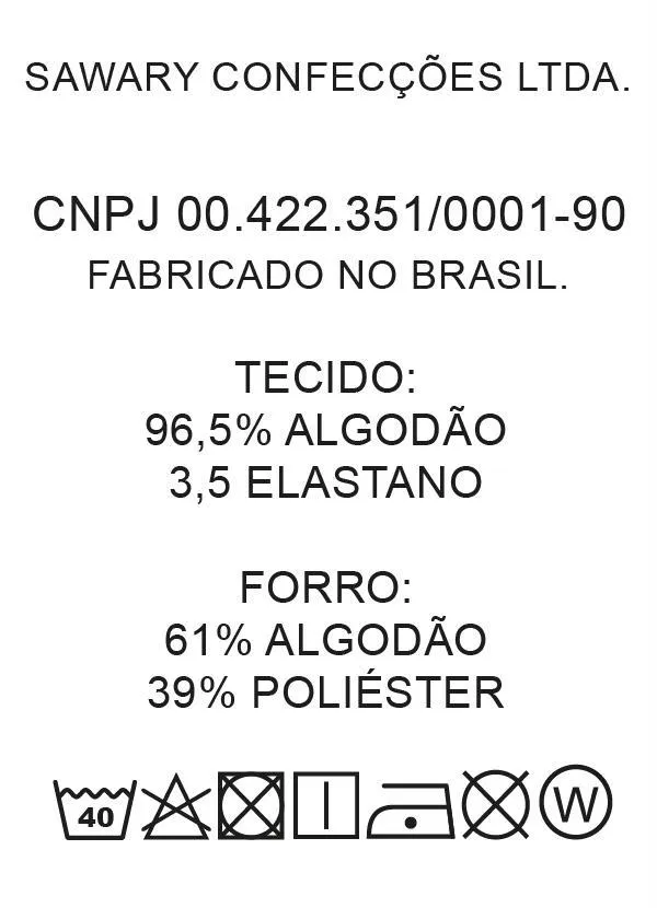 Sawary Jeans - Calça Reta Jeans Claro com Bolsos Sawary 7