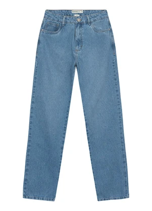 Malwee - Calça Reta Jeans Sustentável Azul - MALWEE