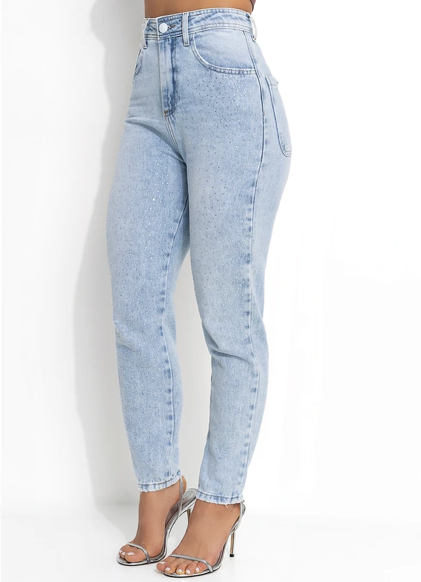 Sawary Jeans - Calça Sawary Jeans Clara com Apliques 5