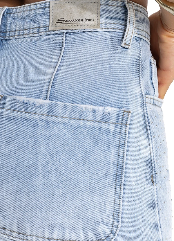 Sawary Jeans - Calça Sawary Jeans Clara com Apliques 9