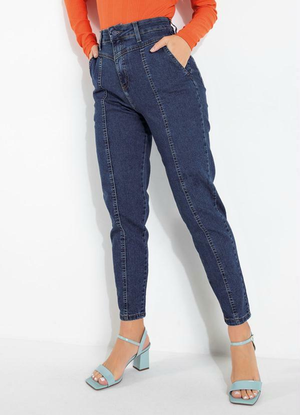 Cala Sawary Mom (Jeans) com Recortes