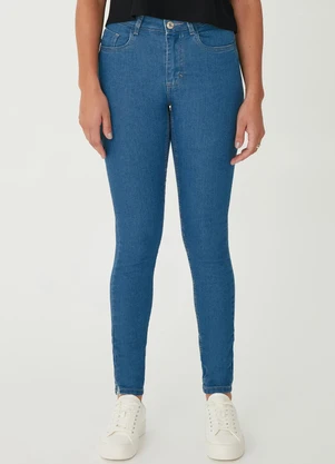 Malwee - Calça Skinny Jeans Azul Claro - MALWEE