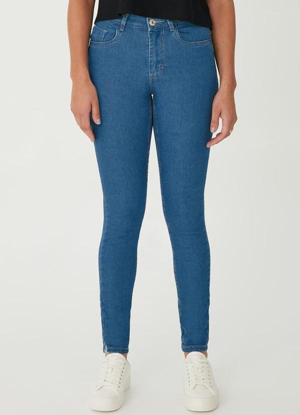 Malwee - Calça Skinny Jeans Azul Claro