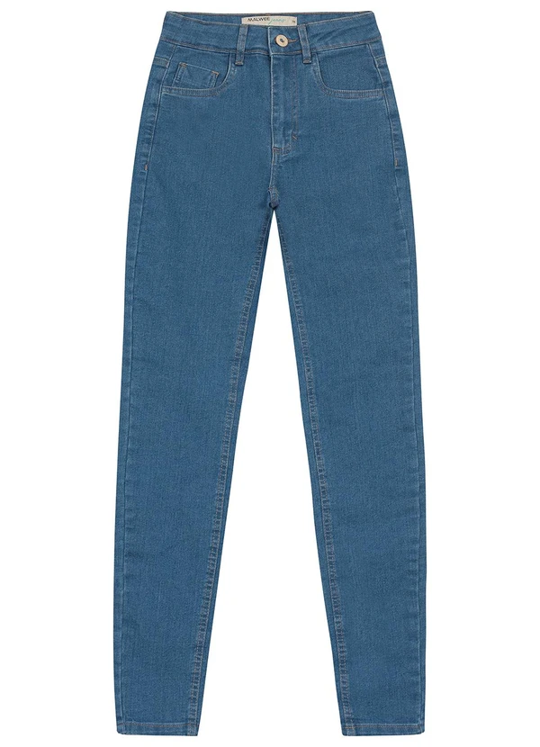 Malwee - Calça Skinny Jeans Azul Claro 3