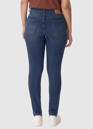 Malwee - Calça Skinny Jeans Azul - MALWEE