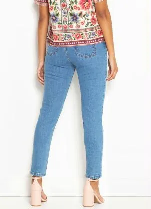 Farm - Calça Skinny Jeans Clara Azul - FARM