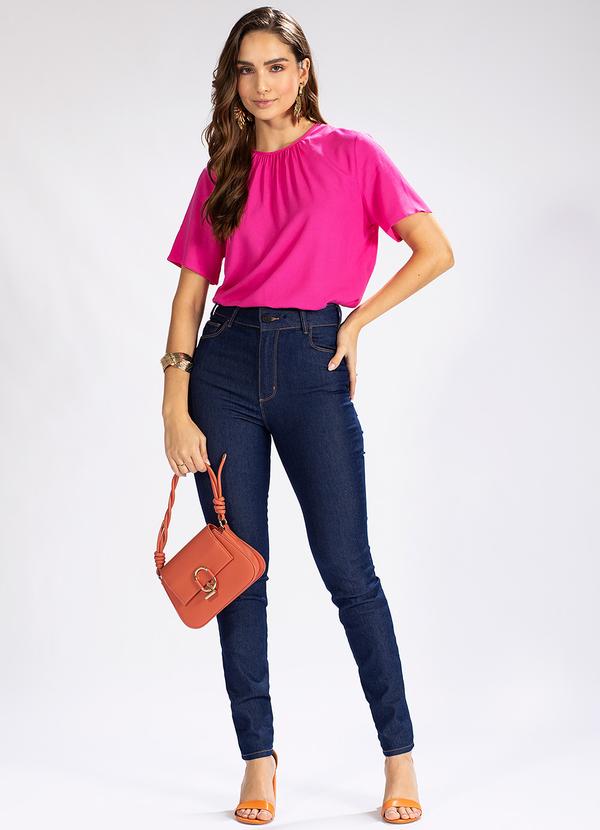 Colcci - Calça Skinny Jeans com Elastano Karen Azul 3