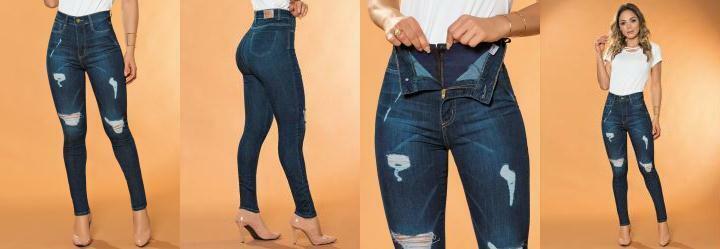 Cala Super Lipo Destroyed Sawary Jeans