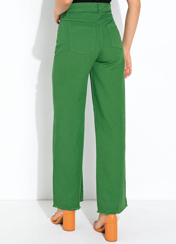 Quintess - Calça Verde em Jeans 2