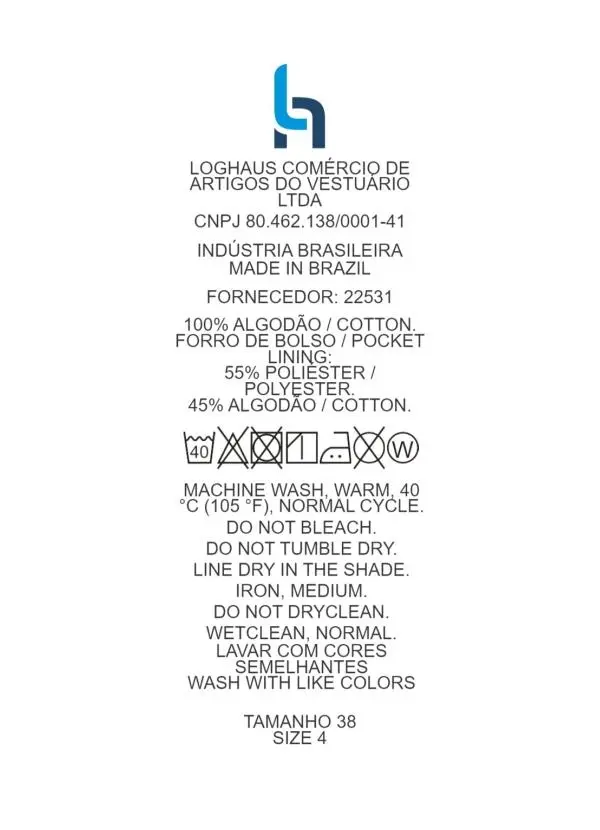 Quintess - Calça Verde em Jeans 5