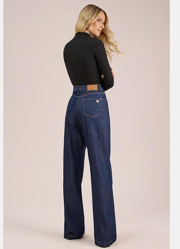Angel - Calça Wide Leg Denim Azul 3