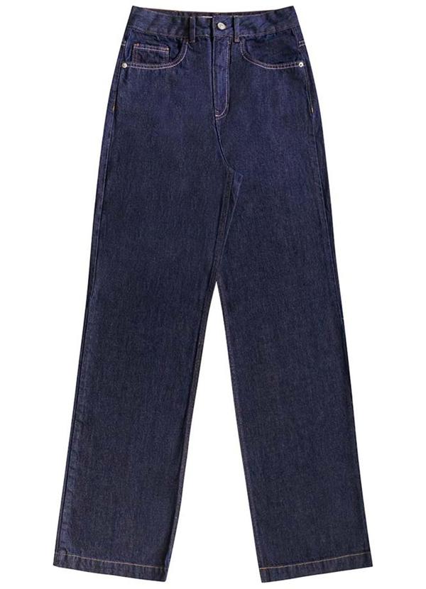 Angel - Calça Wide Leg Denim Azul 4