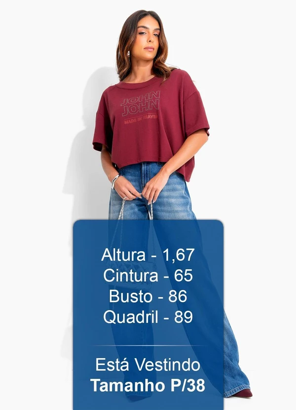 John John - Calça Wide Leg Callaway Jj Azul 6