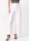 Endless - Calça Wide Leg Feminina Branco - variação: Branco